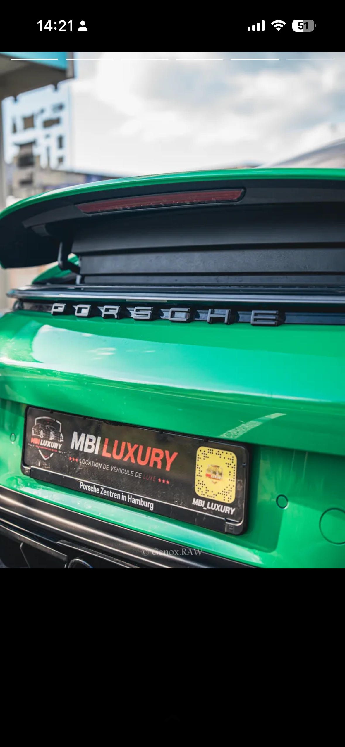 Porsche 911 GT3 arriere